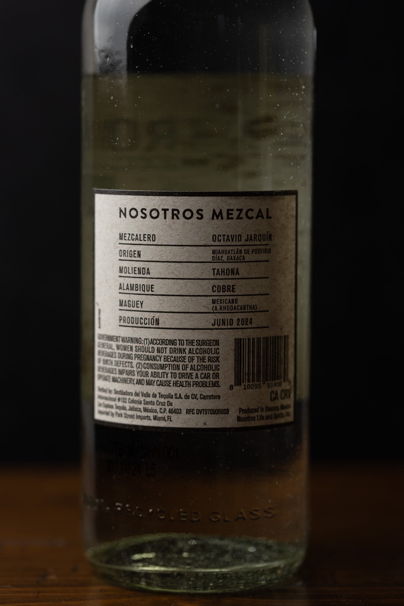 Nosotros Mezcal Mexicano 750mL