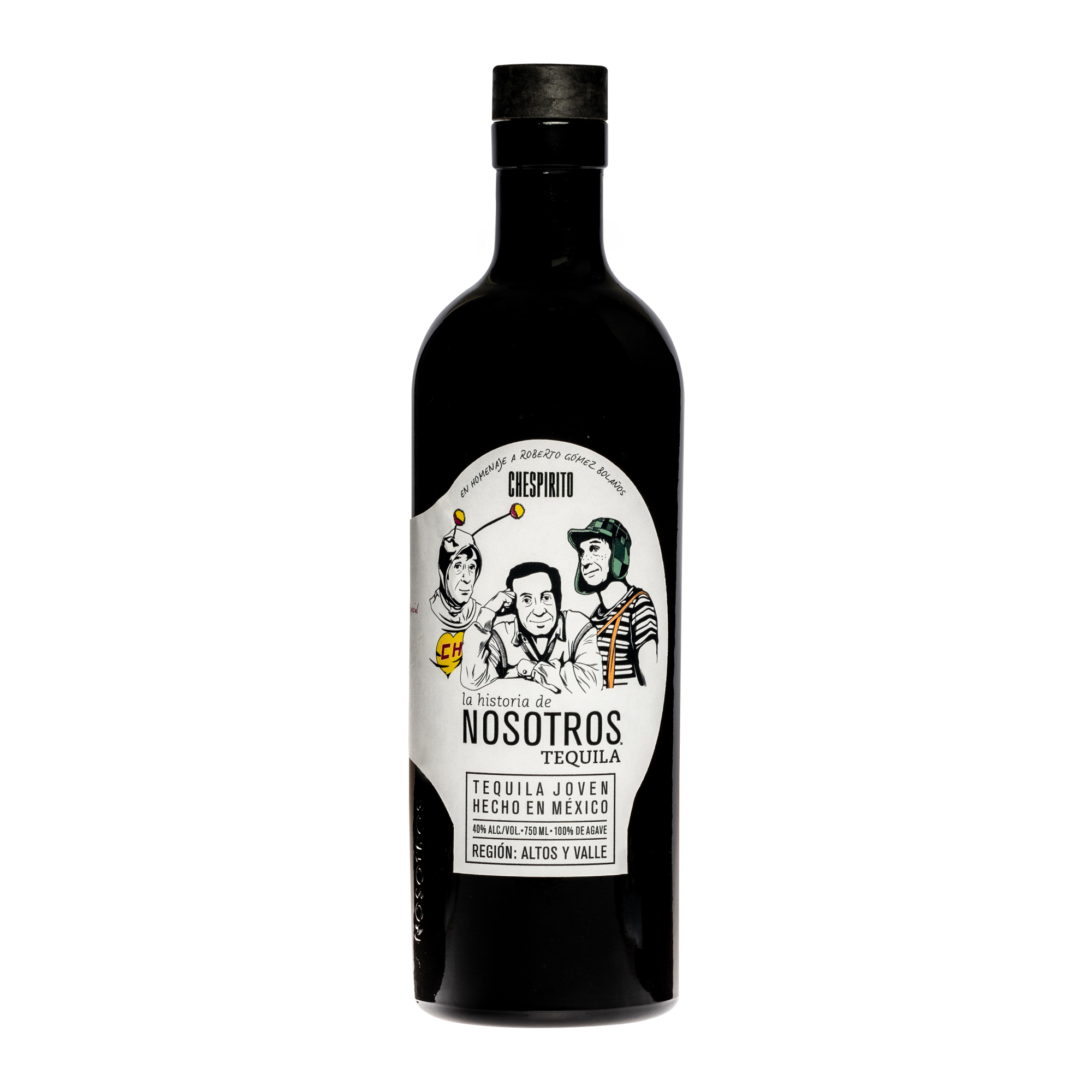 Nosotros X Chespirito Limited Edition Tequila Joven 750mL